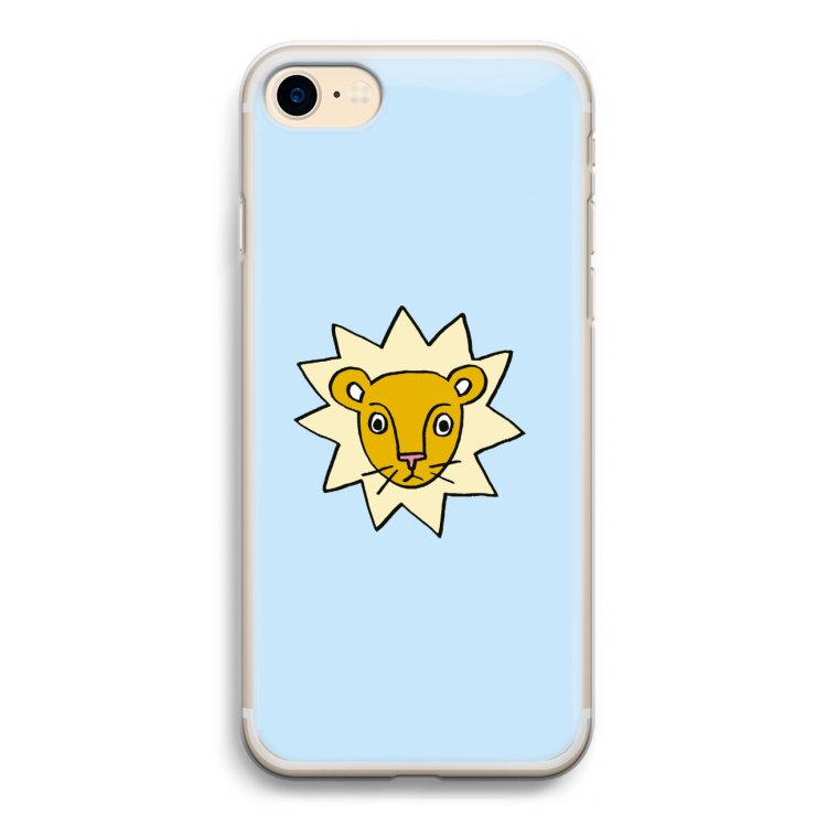 Kleine leeuw: iPhone 7 Transparant Hoesje