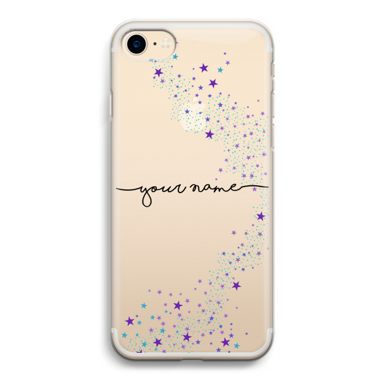 Sterren: iPhone 7 Transparant Hoesje