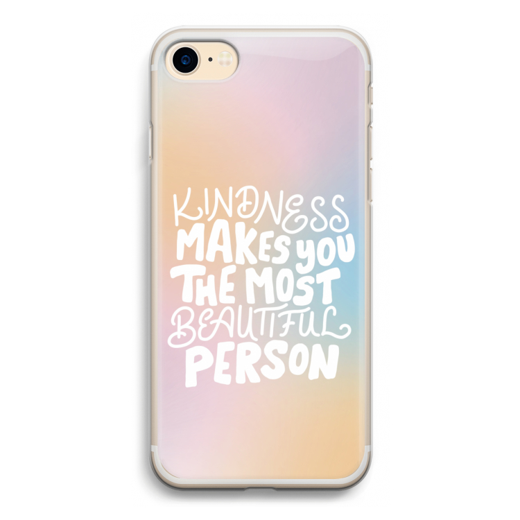 The prettiest: iPhone 7 Transparant Hoesje
