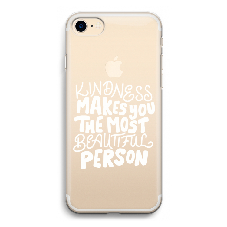 The prettiest: iPhone 7 Transparant Hoesje
