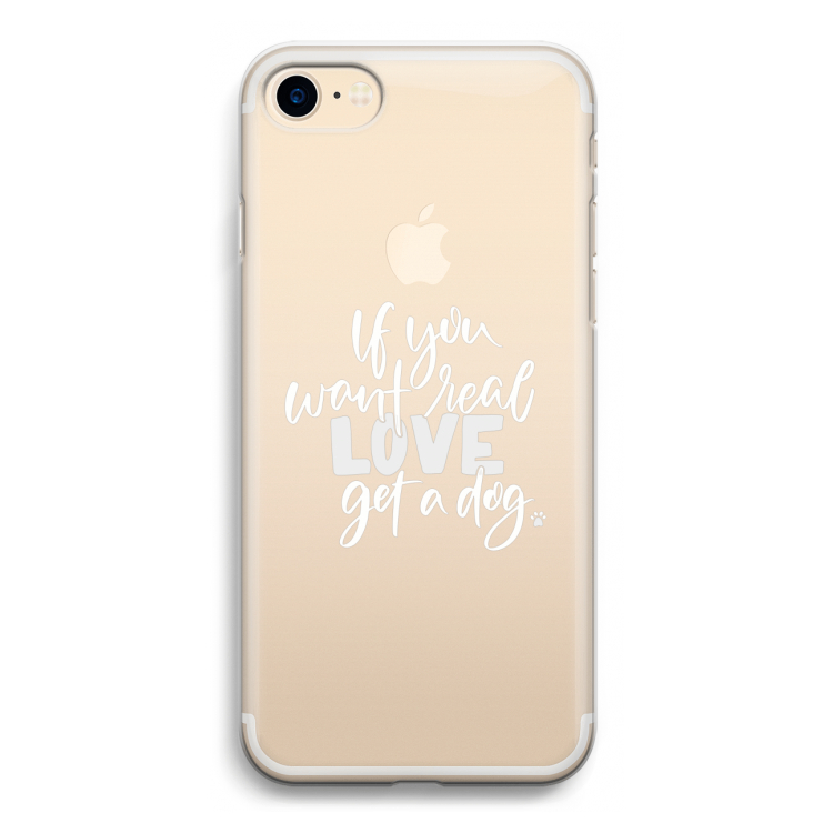 Partner in crime: iPhone 7 Transparant Hoesje