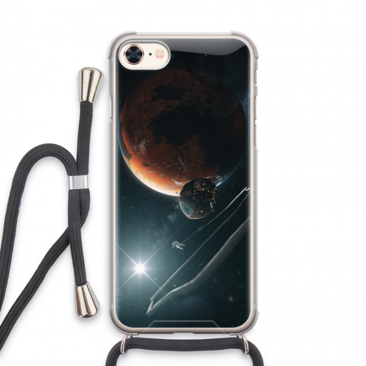 Mars Renaissance: iPhone 7 Transparant Hoesje met koord