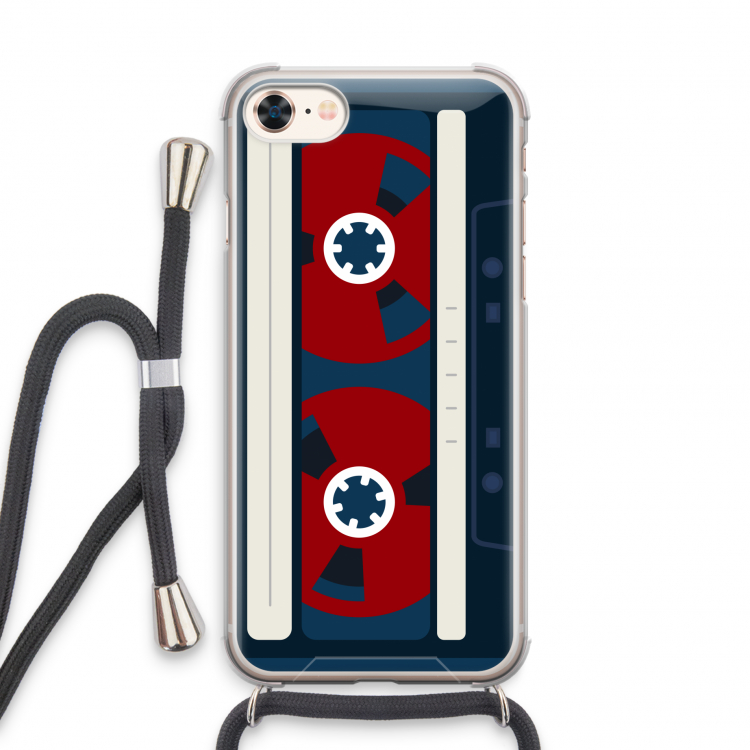 Here's your tape: iPhone 7 Transparant Hoesje met koord