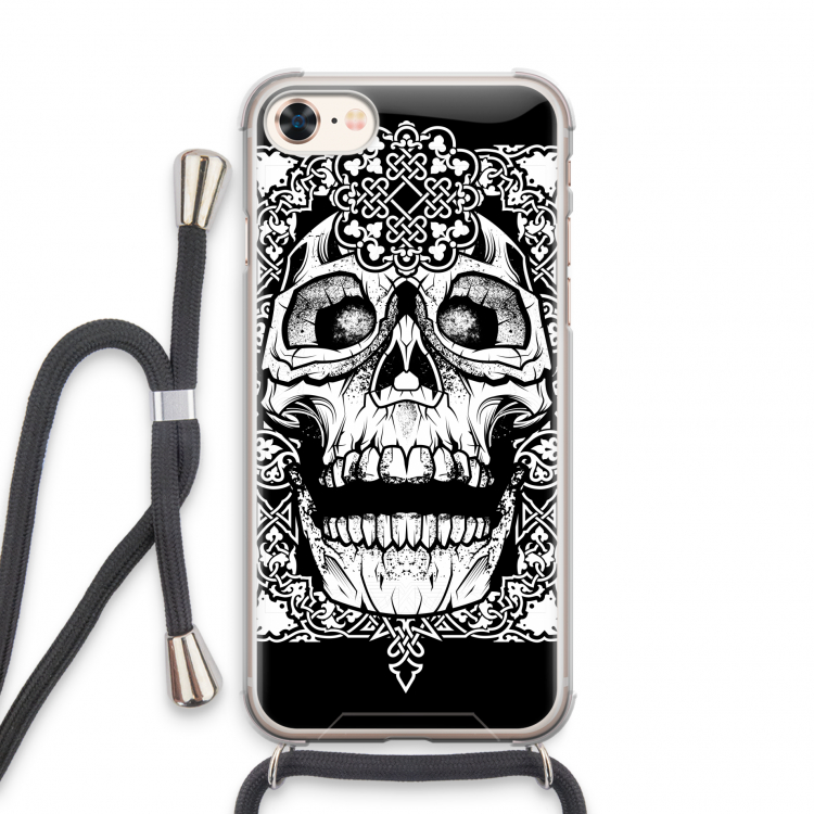 Seek & Destroy: iPhone 7 Transparant Hoesje met koord