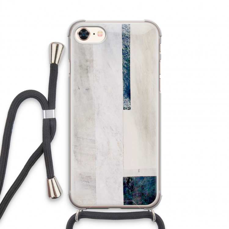 Meet you there: iPhone 7 Transparant Hoesje met koord