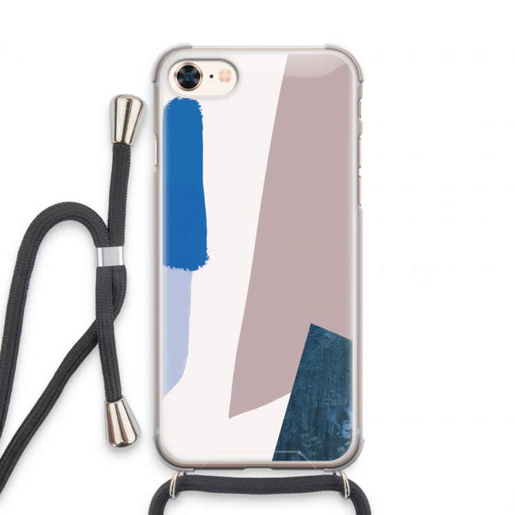 Lapis: iPhone 7 Transparant Hoesje met koord