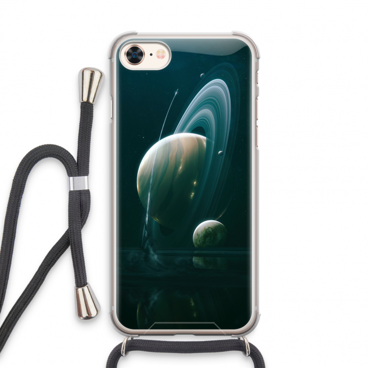 Mercurius: iPhone 7 Transparant Hoesje met koord