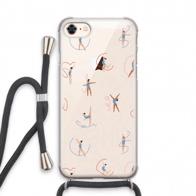 Dancing #3: iPhone 7 Transparant Hoesje met koord