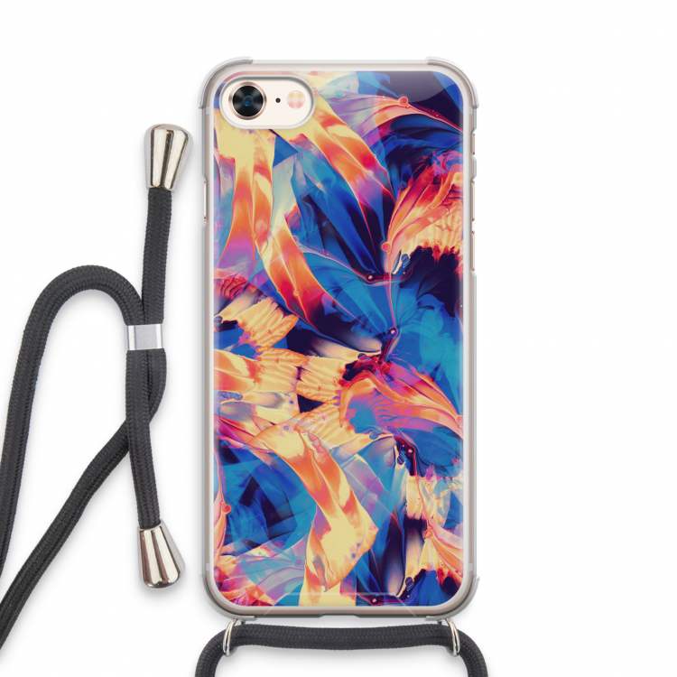 Tuesday Night: iPhone 7 Transparant Hoesje met koord