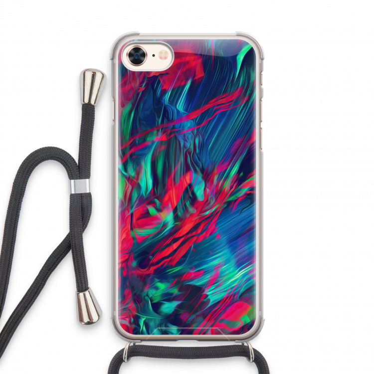 Pilgrims Of The Sea: iPhone 7 Transparant Hoesje met koord