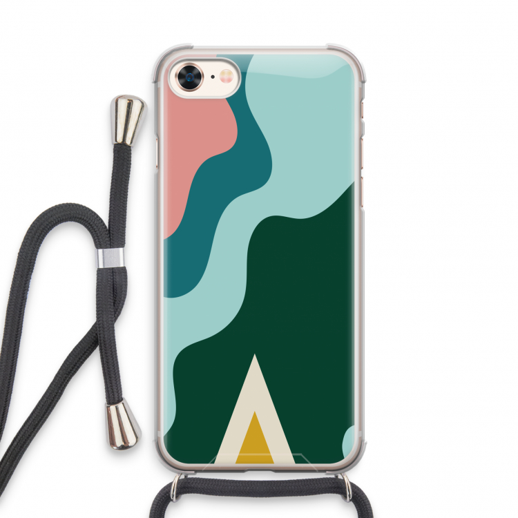 Noor B: iPhone 7 Transparant Hoesje met koord
