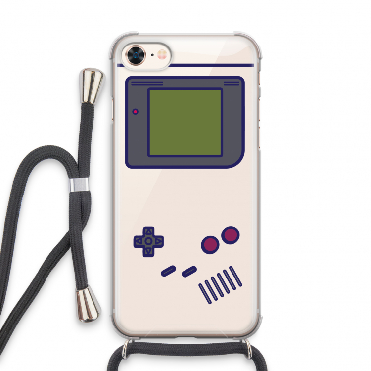 Game On: iPhone 7 Transparant Hoesje met koord