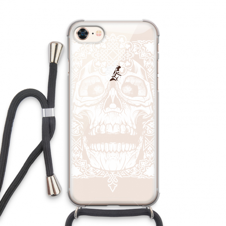 Seek & Destroy: iPhone 7 Transparant Hoesje met koord