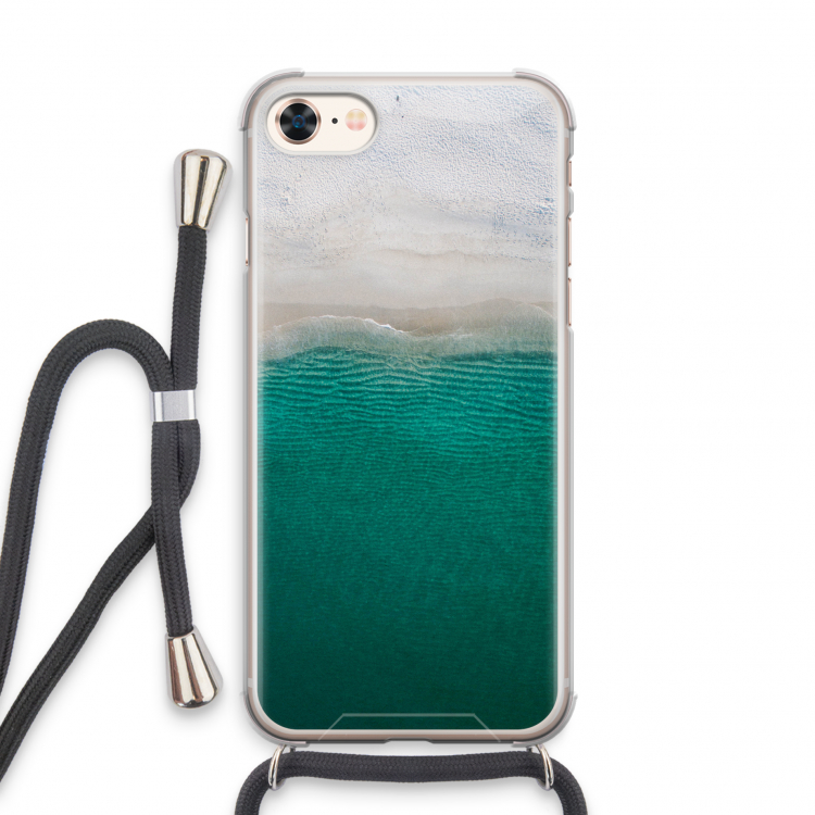 Stranded: iPhone 7 Transparant Hoesje met koord
