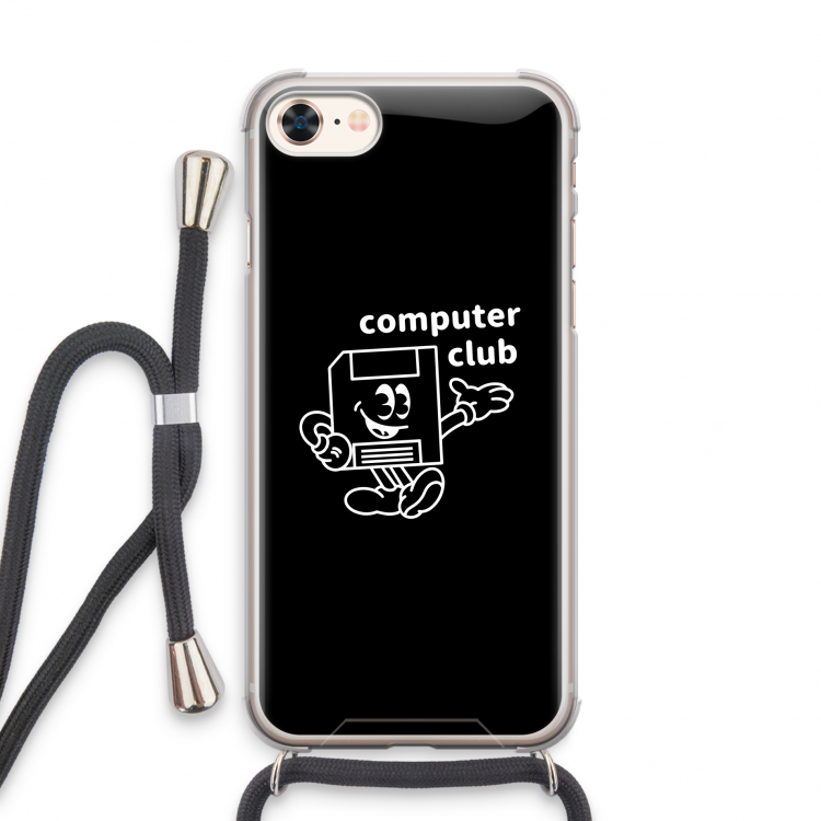 Floppyhead: iPhone 7 Transparant Hoesje met koord