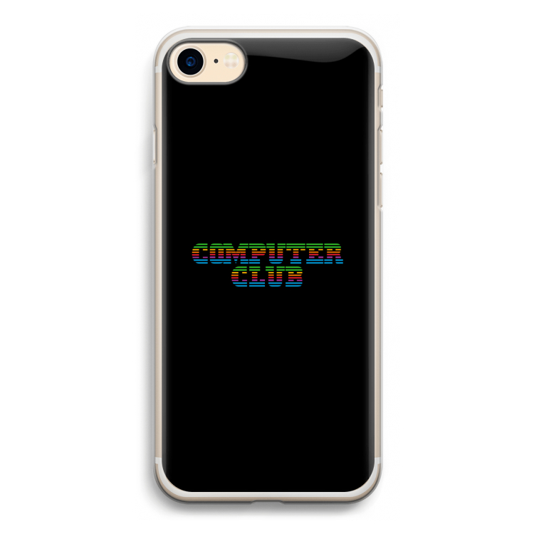 Retro: iPhone 7 Transparant Hoesje