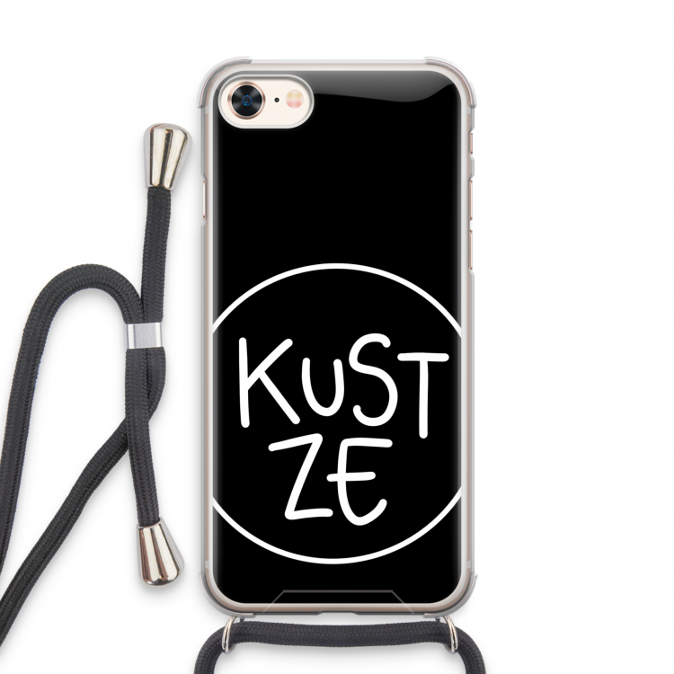 KUST ZE: iPhone 7 Transparant Hoesje met koord