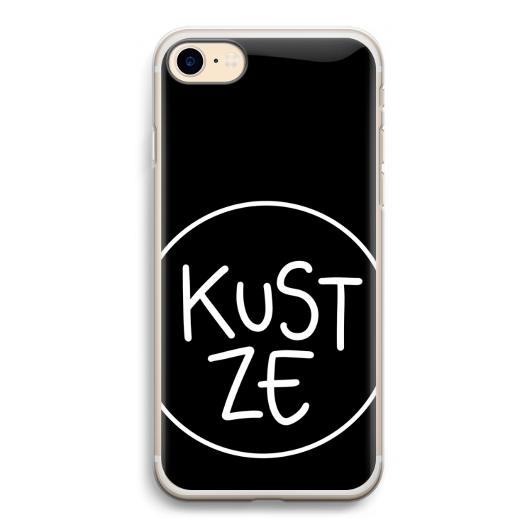KUST ZE: iPhone 7 Transparant Hoesje