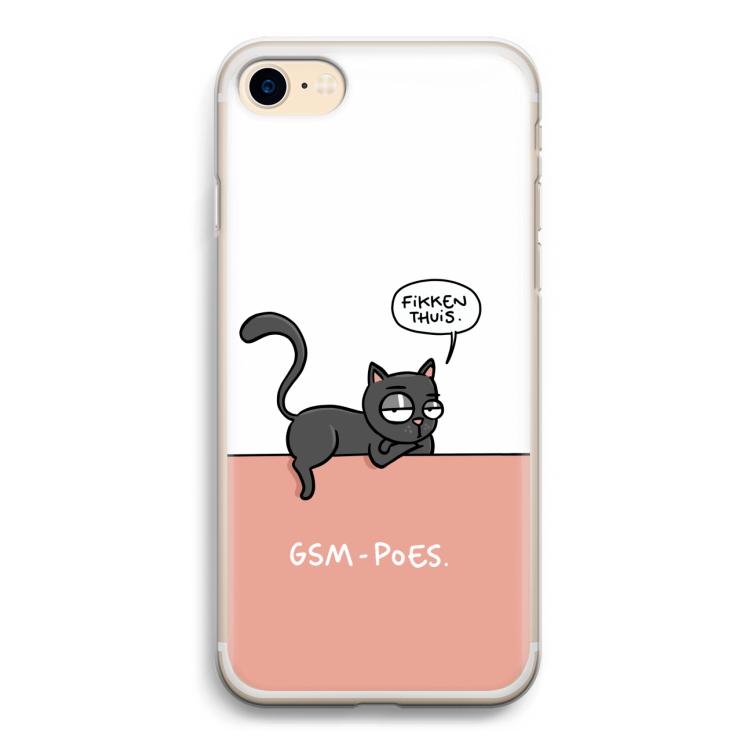 GSM poes: iPhone 7 Transparant Hoesje