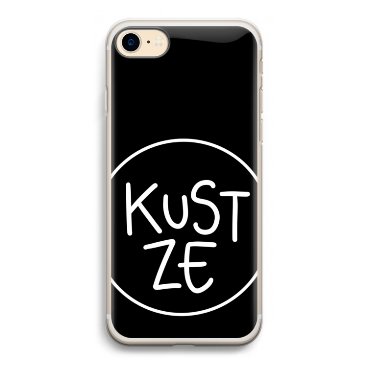 KUST ZE: iPhone 7 Transparant Hoesje