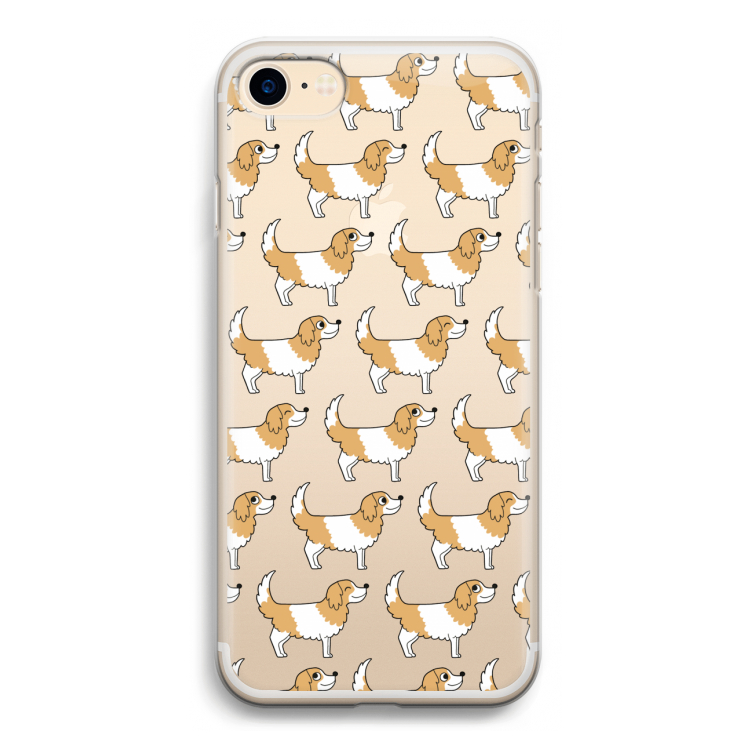 Doggy: iPhone 7 Transparant Hoesje