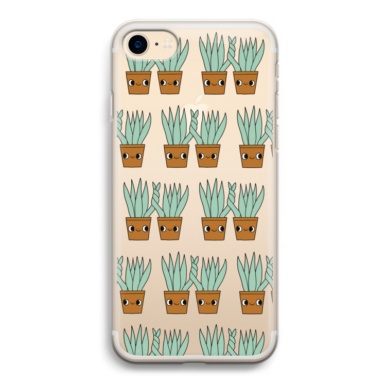 Sansevieria: iPhone 7 Transparant Hoesje