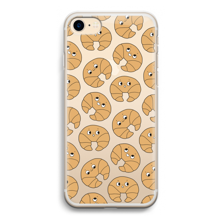 Croissant: iPhone 7 Transparant Hoesje