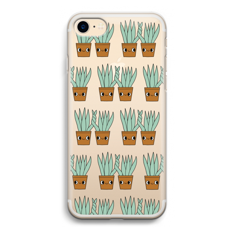 Sansevieria: iPhone 7 Transparant Hoesje