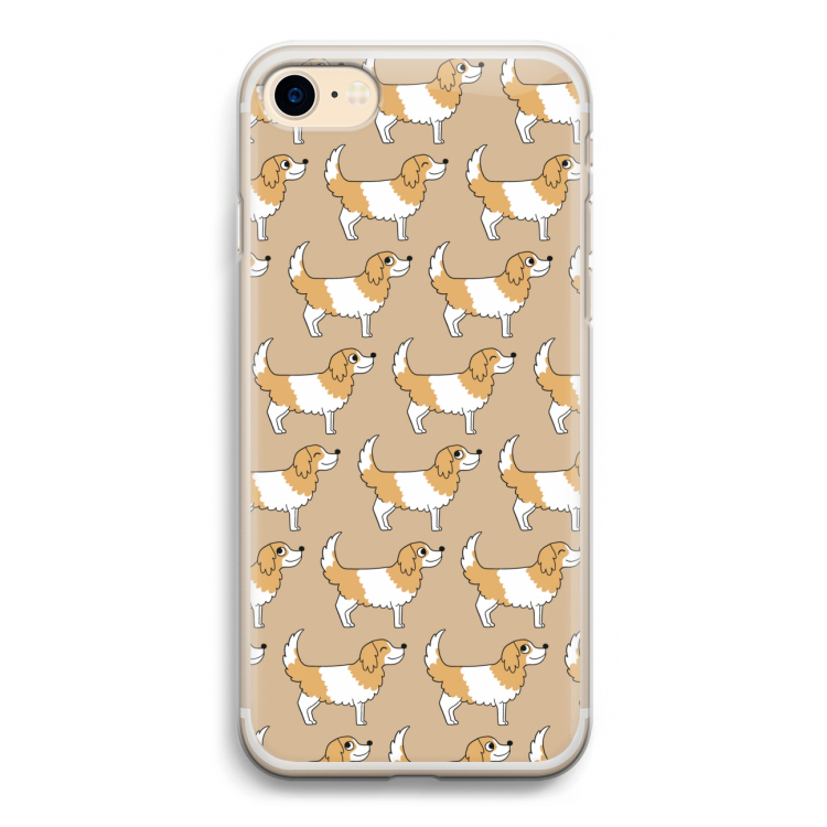Doggy: iPhone 7 Transparant Hoesje
