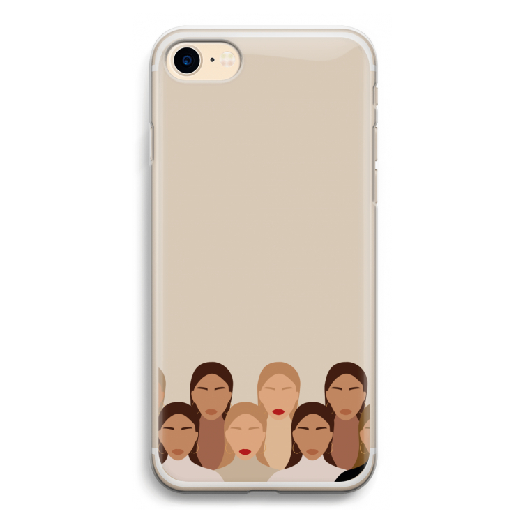 Girls girls girls: iPhone 7 Transparant Hoesje