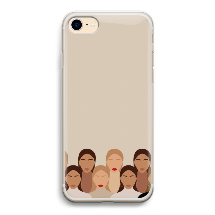 Girls girls girls: iPhone 7 Transparant Hoesje
