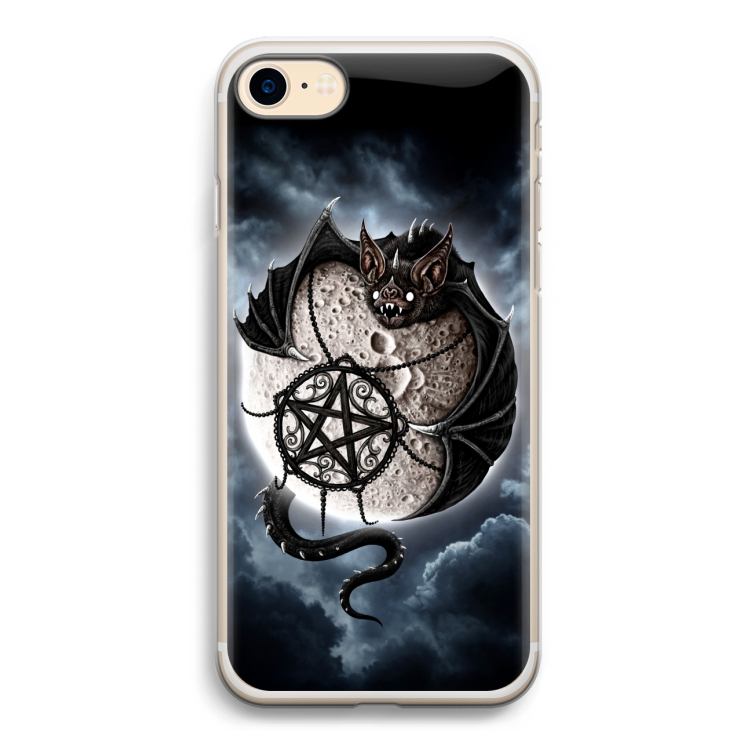 Volle maan: iPhone 7 Transparant Hoesje