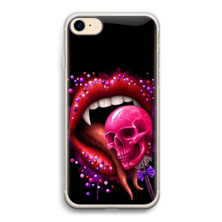 Dodelijk zoet: iPhone 7 Transparant Hoesje