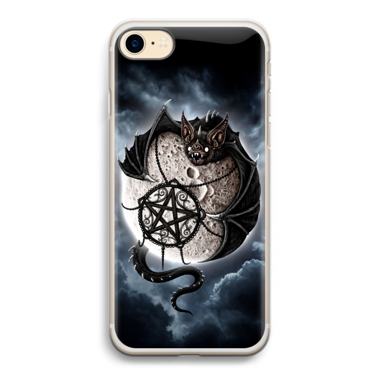 Volle maan: iPhone 7 Transparant Hoesje