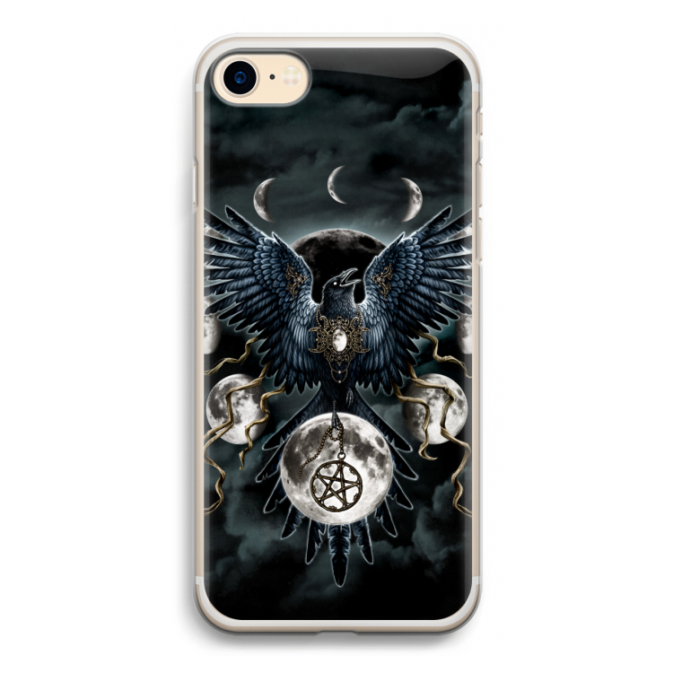Sinister Wings: iPhone 7 Transparant Hoesje