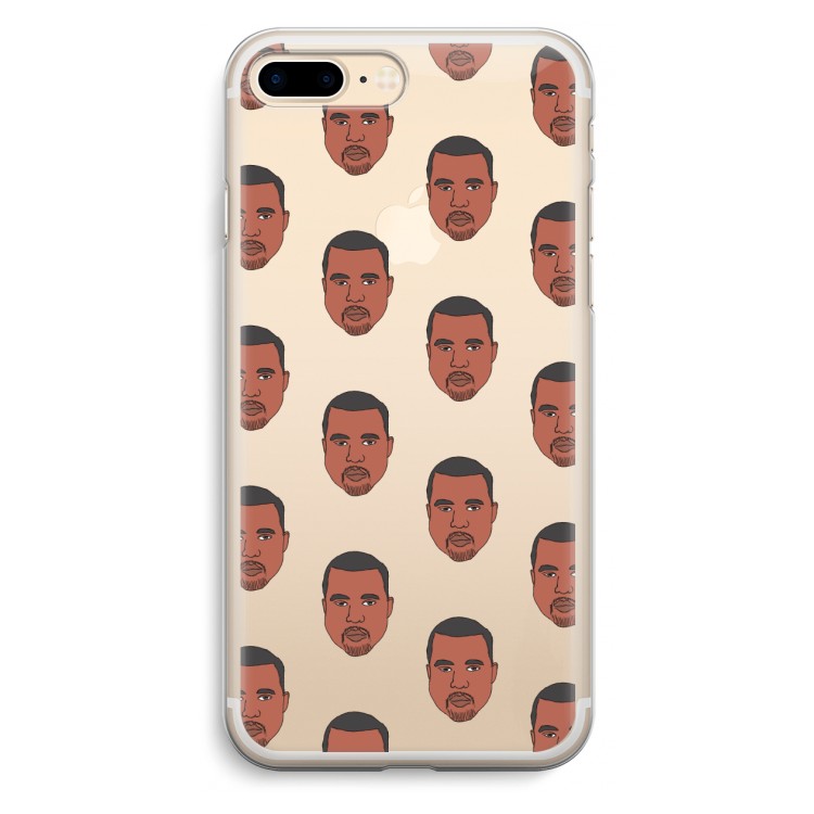 Kanye Call Me?: iPhone 7 Plus Transparant Hoesje