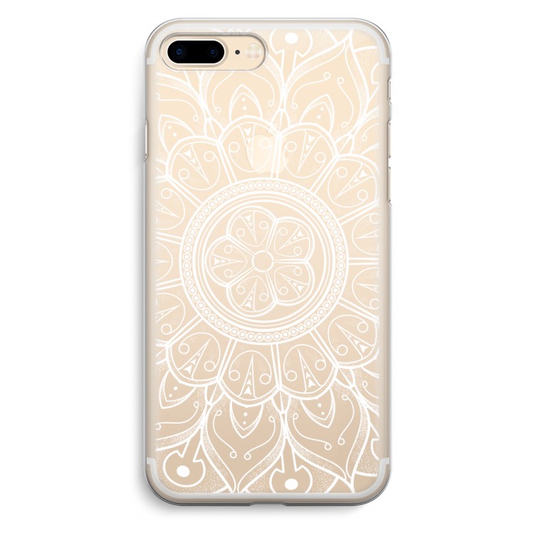 Roses Are Red: iPhone 7 Plus Transparant Hoesje