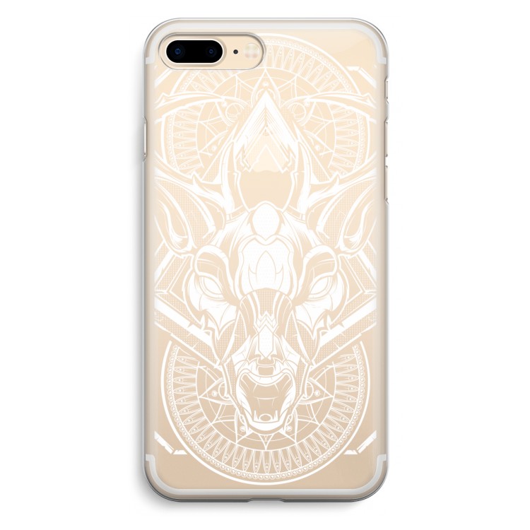 Oh Deer: iPhone 7 Plus Transparant Hoesje