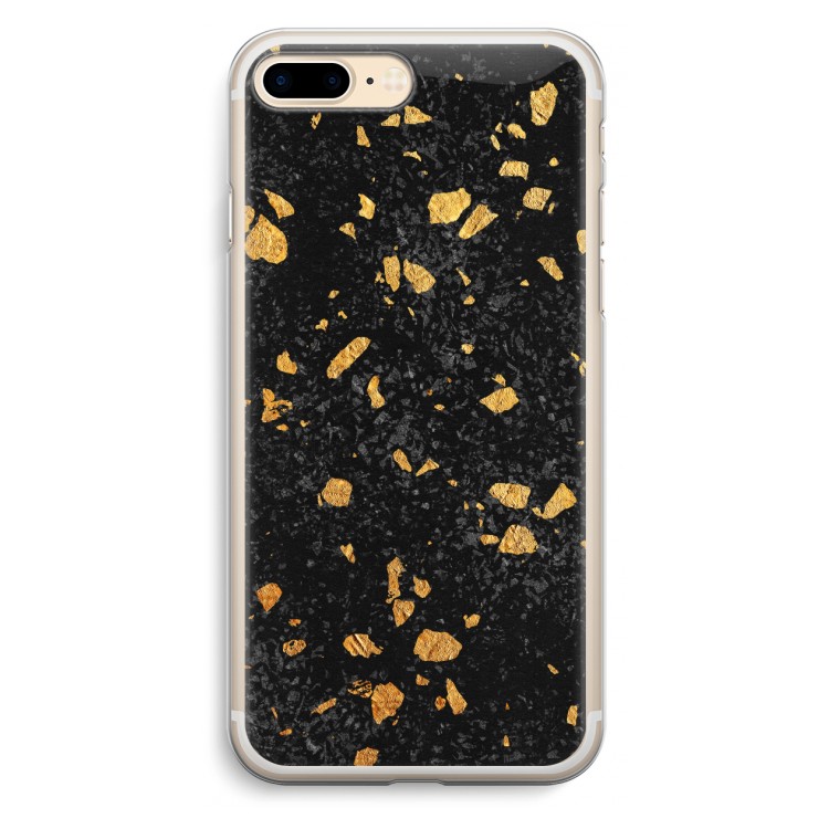 Terrazzo N°7: iPhone 7 Plus Transparant Hoesje