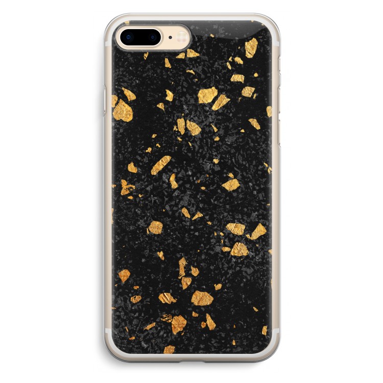 Terrazzo N°7: iPhone 7 Plus Transparant Hoesje