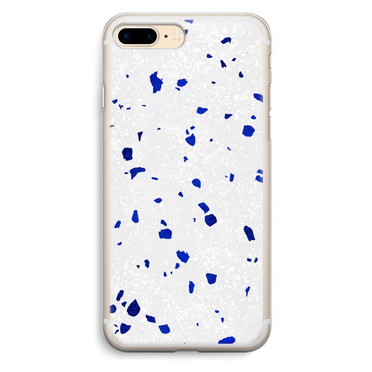 Terrazzo N°5: iPhone 7 Plus Transparant Hoesje