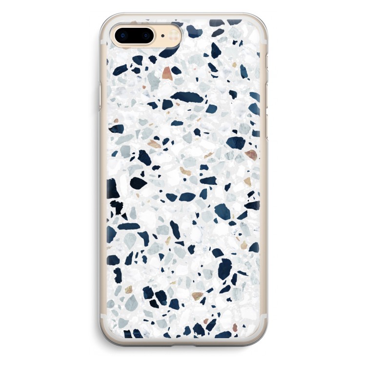 Terrazzo N°1: iPhone 7 Plus Transparant Hoesje