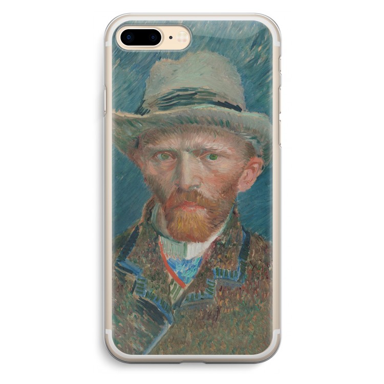Van Gogh: iPhone 7 Plus Transparant Hoesje