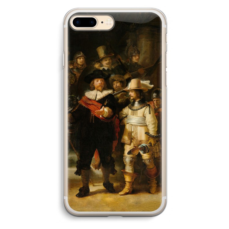 De Nachtwacht: iPhone 7 Plus Transparant Hoesje