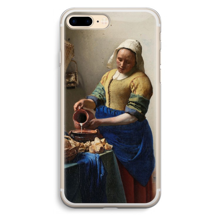 The Milkmaid: iPhone 7 Plus Transparant Hoesje