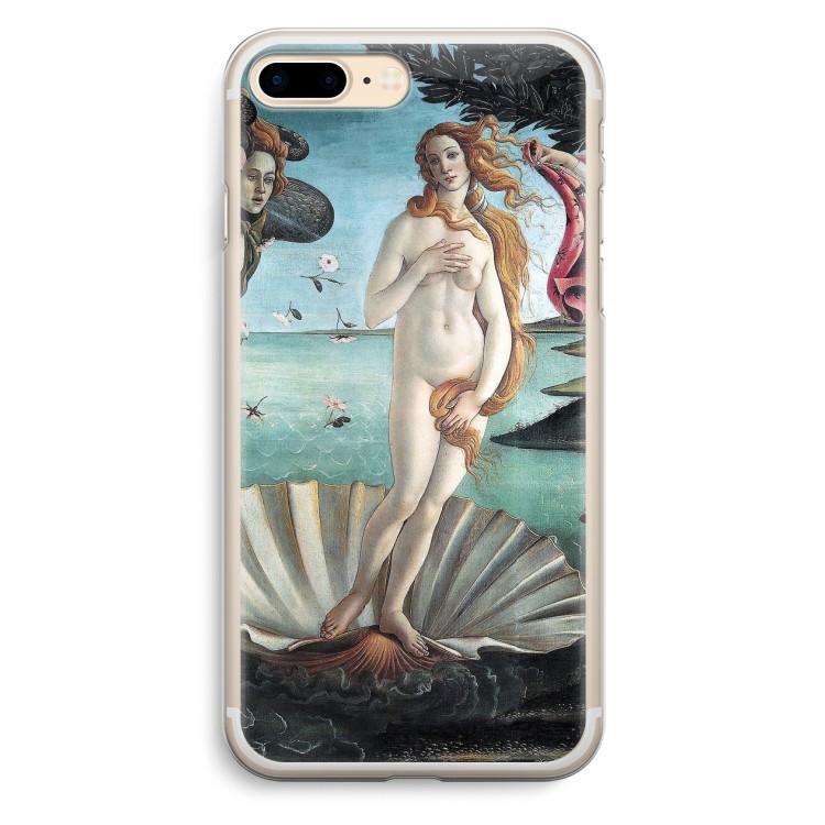 Birth Of Venus: iPhone 7 Plus Transparant Hoesje