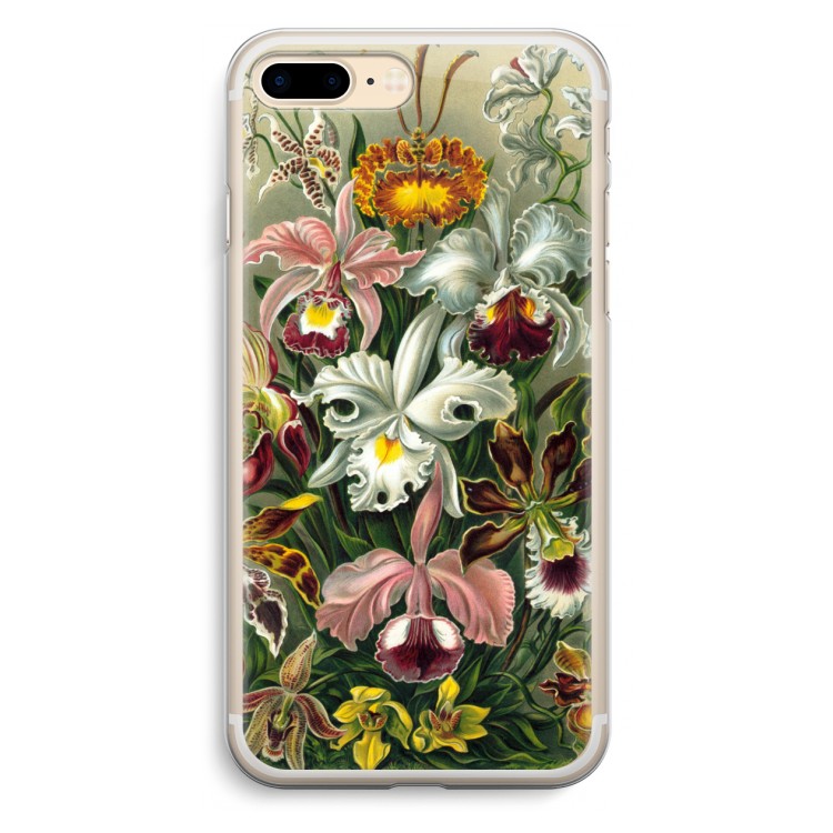 Haeckel Orchidae: iPhone 7 Plus Transparant Hoesje