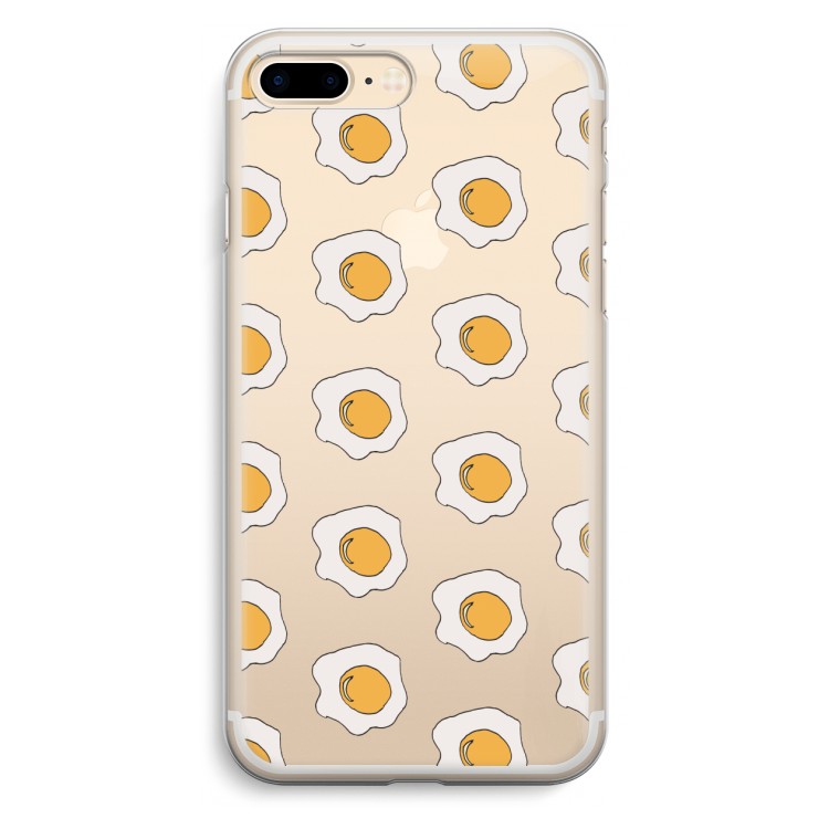 Bacon to my eggs #1: iPhone 7 Plus Transparant Hoesje