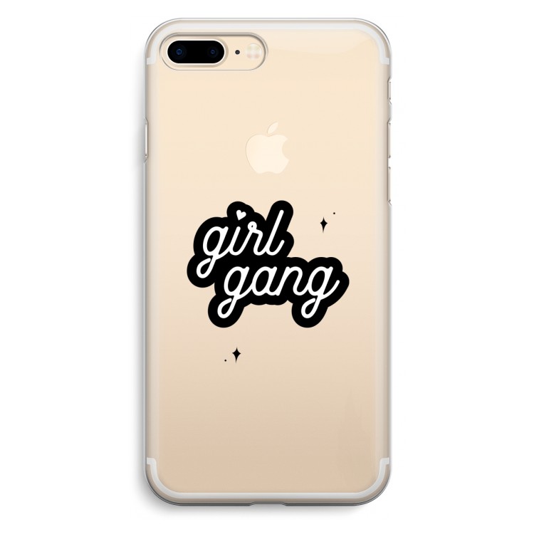 Girl Gang: iPhone 7 Plus Transparant Hoesje