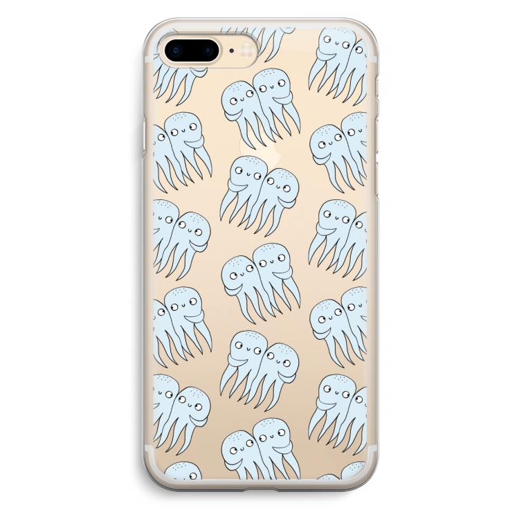 Octopussen: iPhone 7 Plus Transparant Hoesje